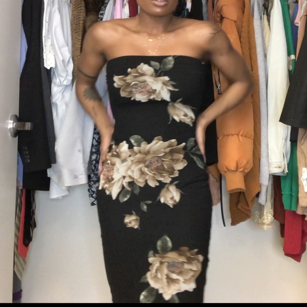 Flower Maxi Dress